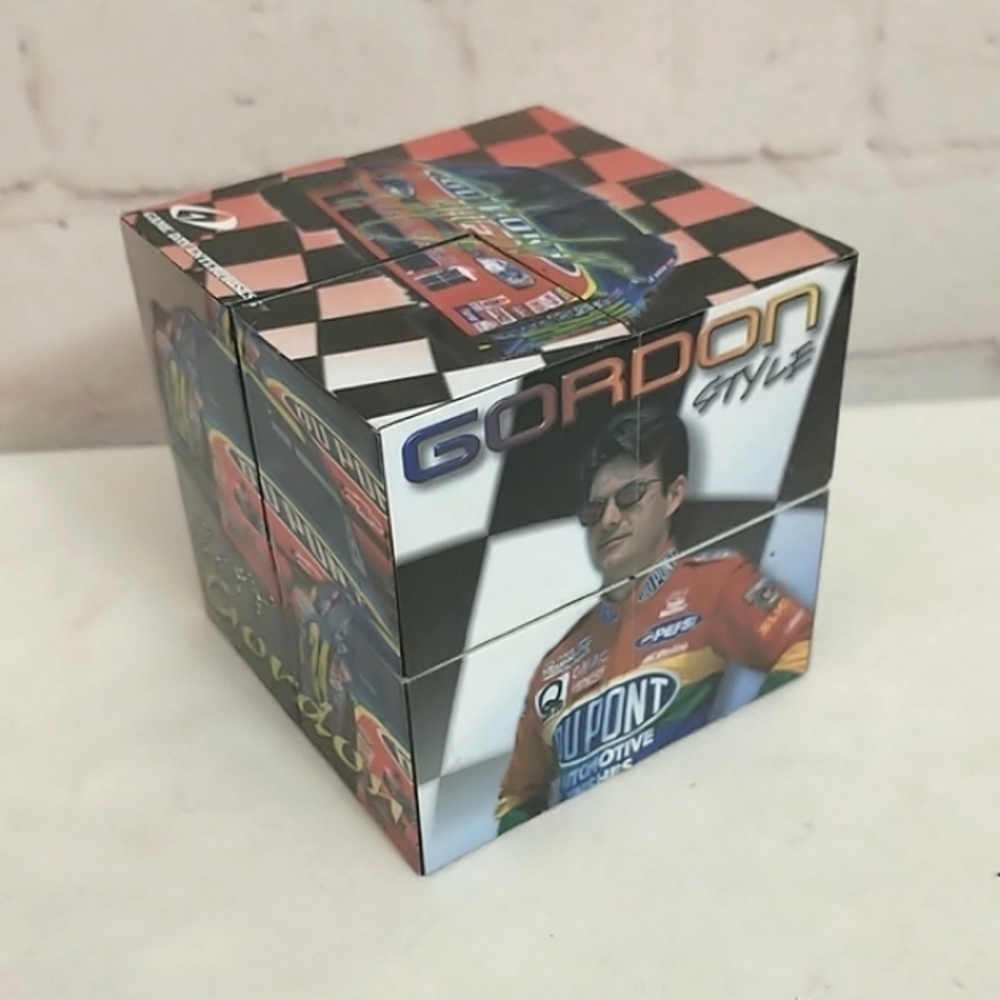 VTG 1998 NASCAR Racing J.G. Motorsports Jeff Gordon Pro Cube Puzzle RARE